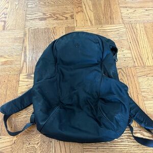 Lululemon Athletica Black Backpack